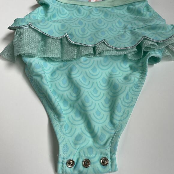 Cat & Jack Snap Bottom Swimsuit - Picture 3 of 4